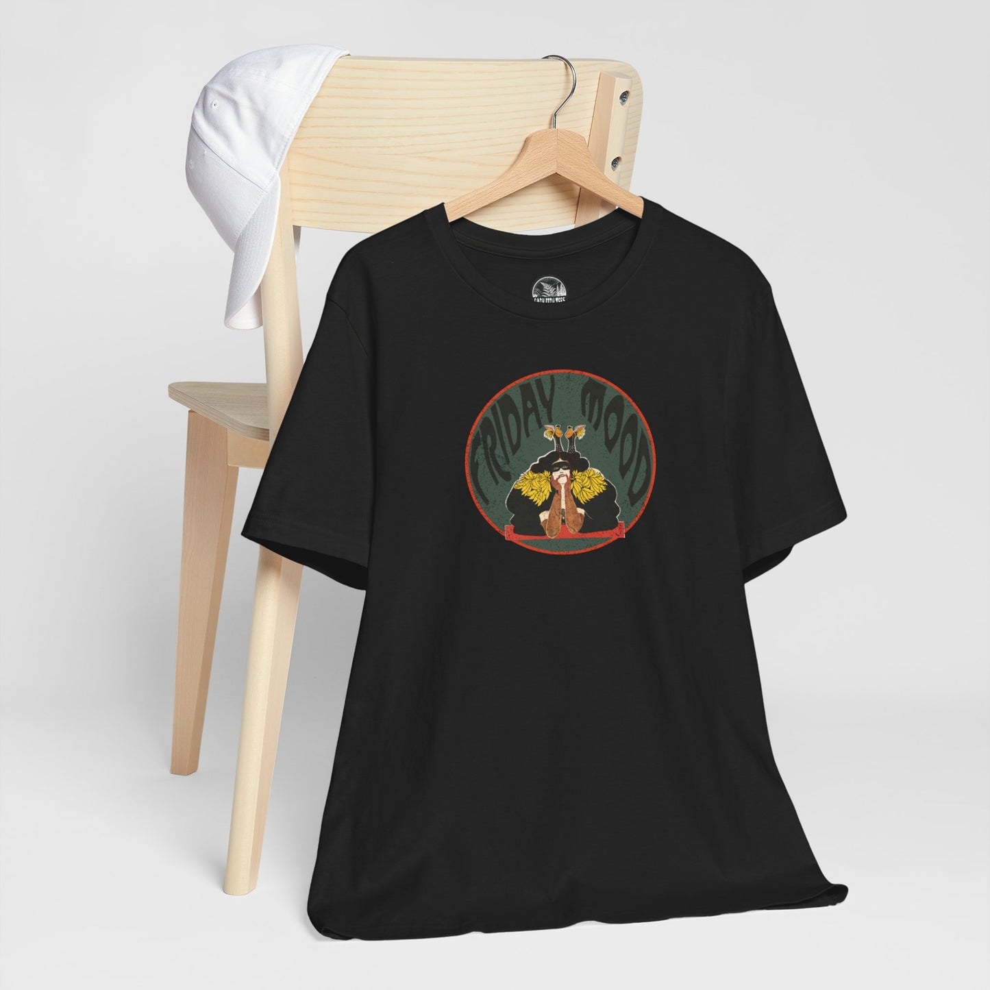 Friday Mood Art Nouveau Unisex Short Sleeve Tee - Dark Fern Tees
