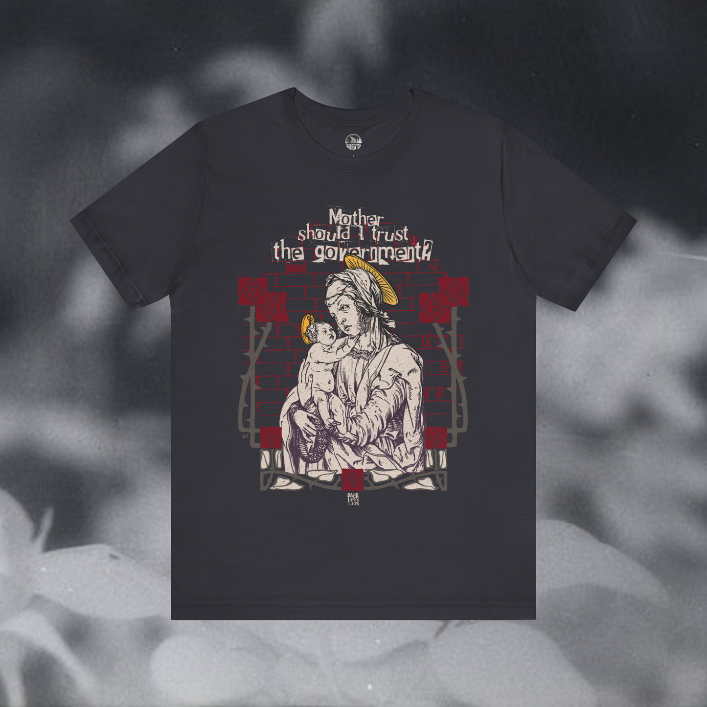 Mother Should I Trust the Government Pink Floyd Unisex Tee - Dark Fern Tees