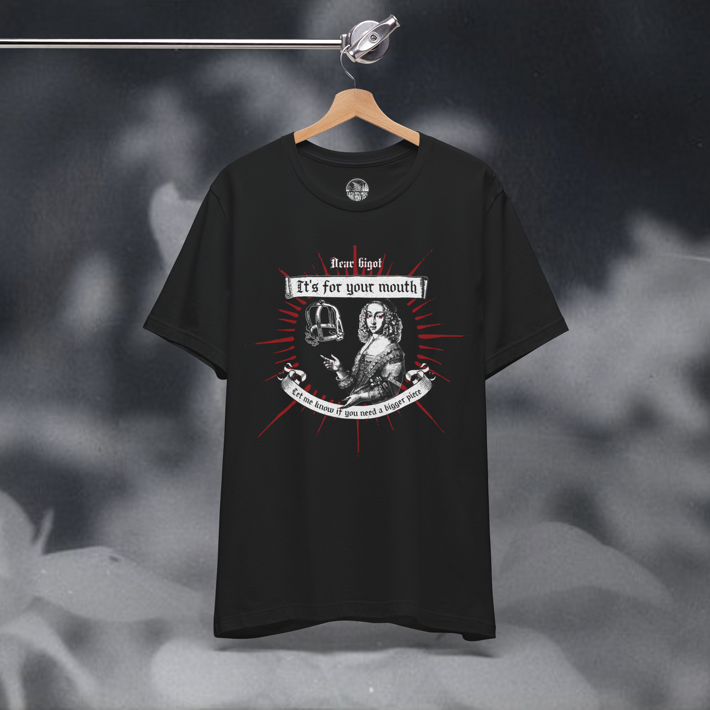 Dear Bigot It's For Your Mouth Bridle Muzzle T-shirt - Dark Fern Tees