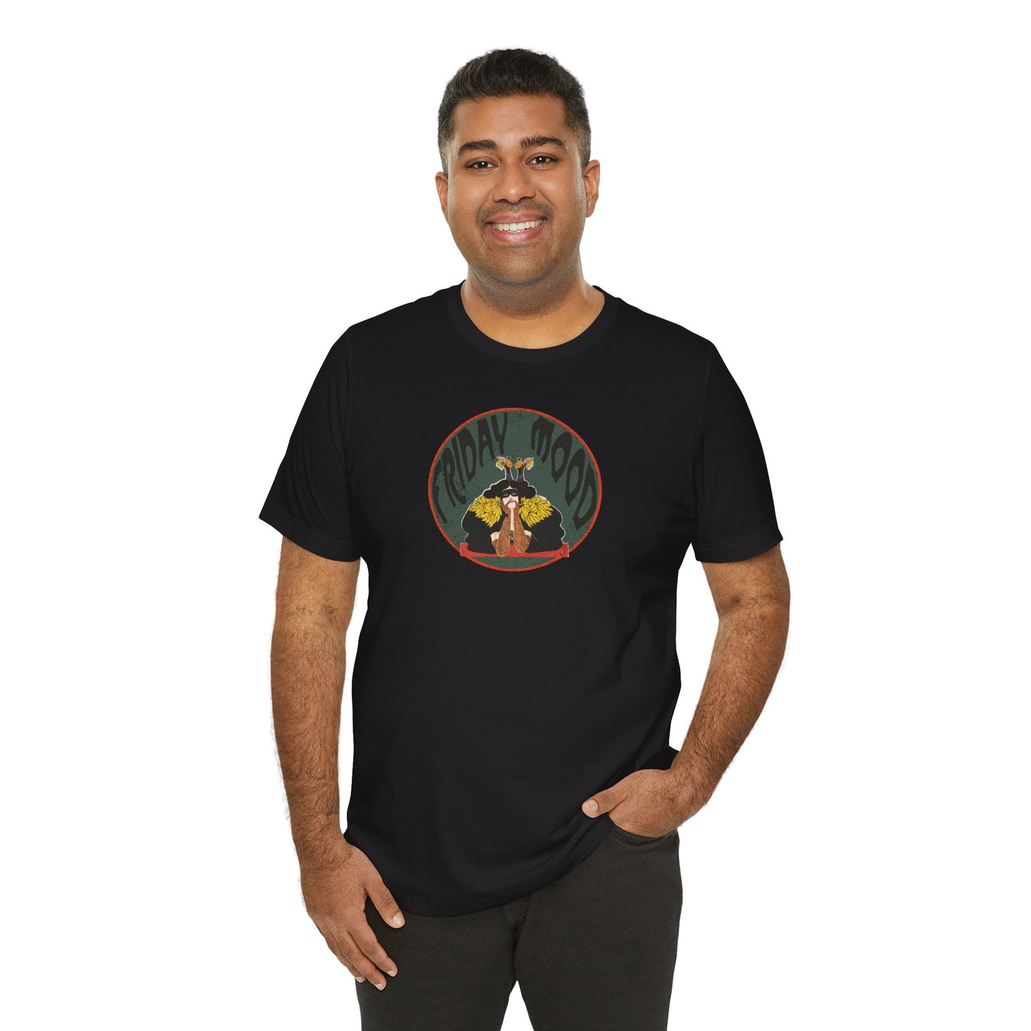 Friday Mood Art Nouveau Unisex Short Sleeve Tee - Dark Fern Tees