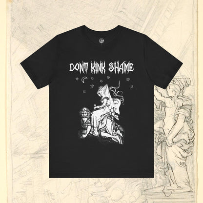 Don't Kink Shame Funny Adult Humor Unisex Jersey Short Sleeve Tee - Dark Fern Tees