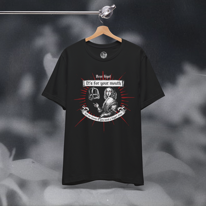 Dear Bigot It's For Your Mouth Bridle Muzzle T-shirt - Dark Fern Tees