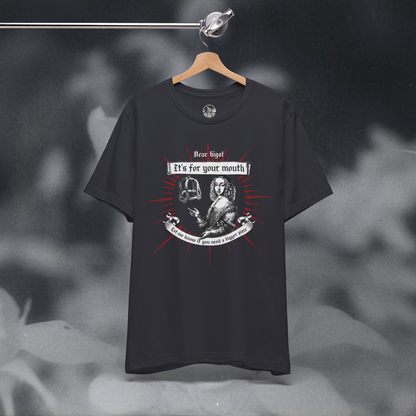 Dear Bigot It's For Your Mouth Bridle Muzzle T-shirt - Dark Fern Tees
