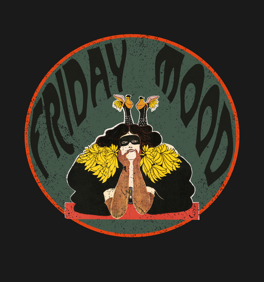 Friday Mood Art Nouveau Unisex Short Sleeve Tee - Dark Fern Tees