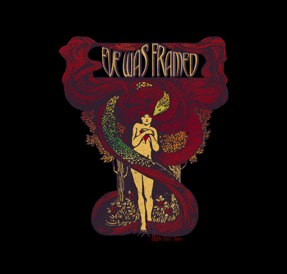 Eve Was Framed Unisex Jersey Short Sleeve Tee - Bold Graphic T-Shirt for Art Lovers - Dark Fern Tees